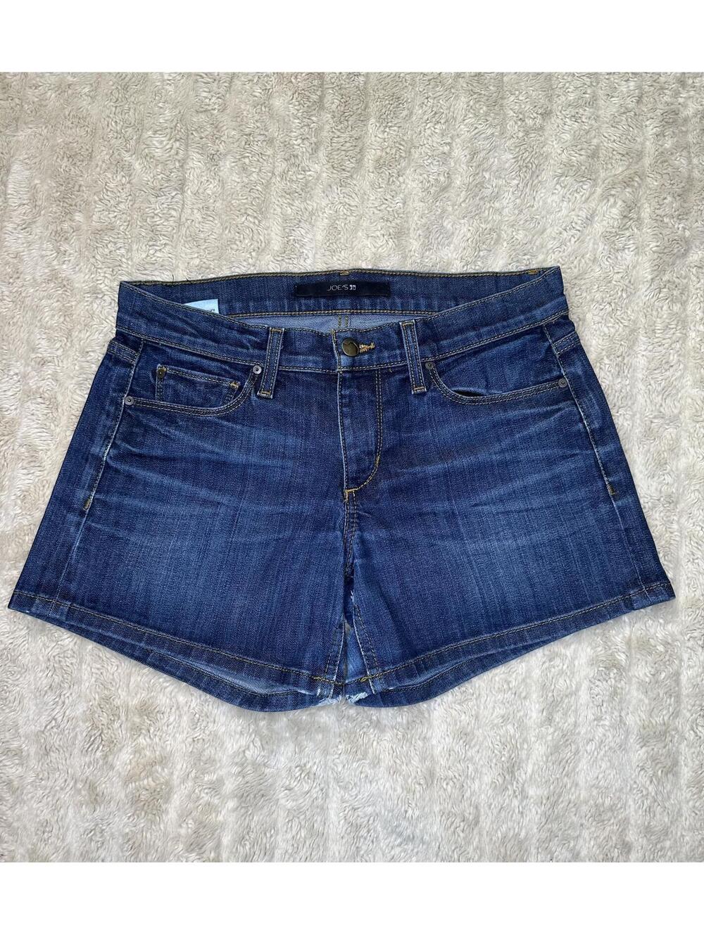 Joe's Jeans Womens denim jean shorts Size 27 Marisela dark wash classic stretch